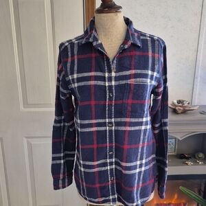 American Eagle Outfitters Boyfriend Fit Plaid Shirt